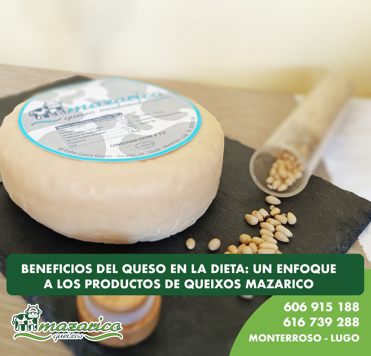 Beneficios del queso en la dieta